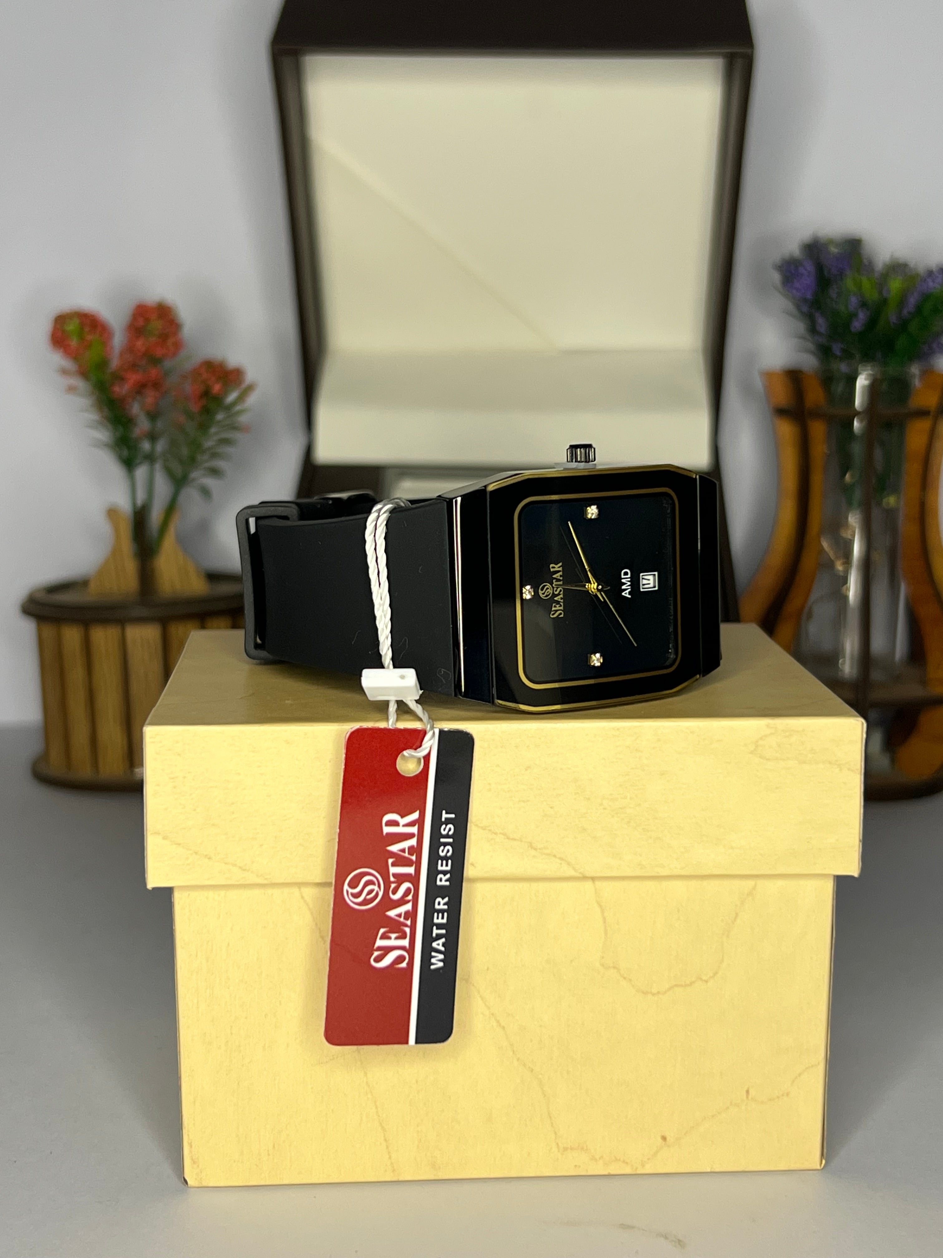 Seastar AMD - Premium Men's Watch ( With Wooden Box )