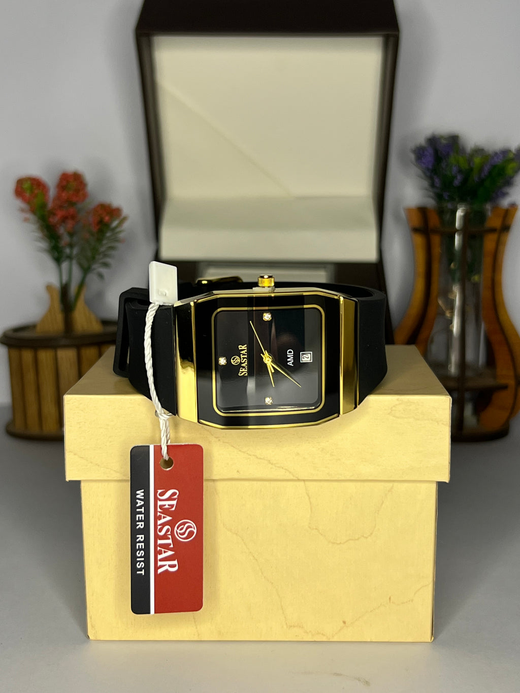 Seastar AMD - Premium Men's Watch ( With Wooden Box )