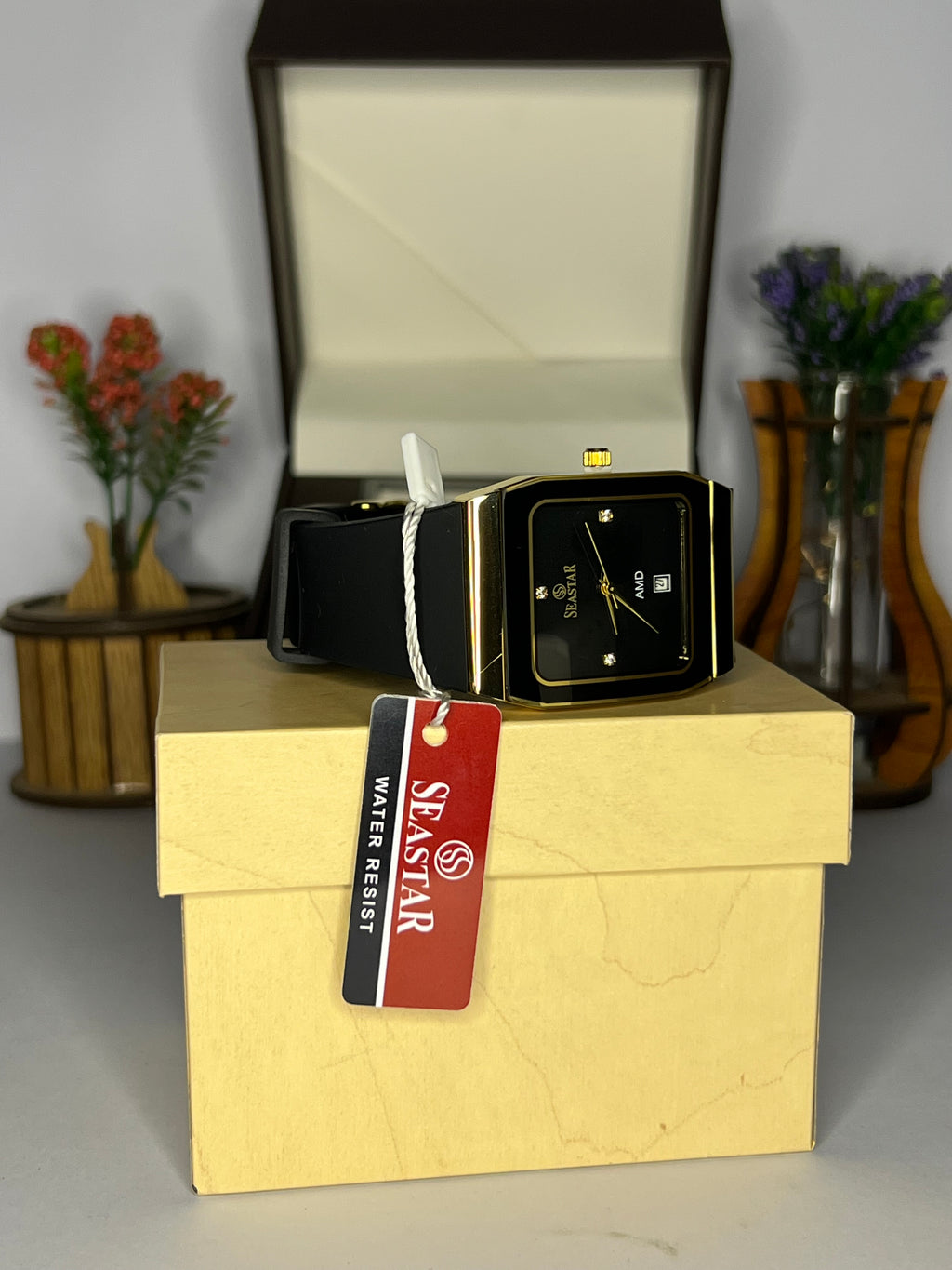 Seastar AMD - Premium Men's Watch ( With Wooden Box )