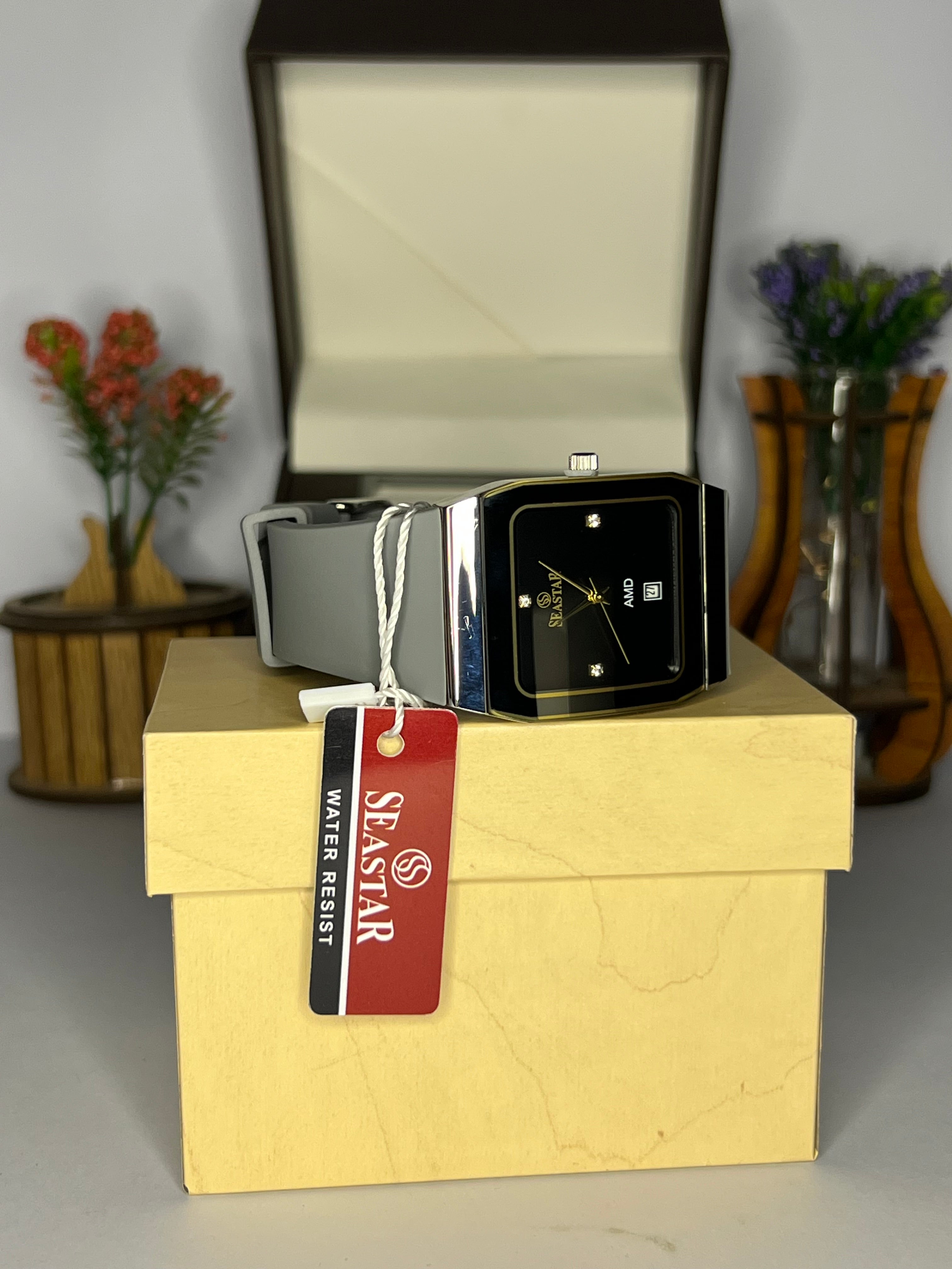 Seastar AMD - Premium Men's Watch ( With Wooden Box )