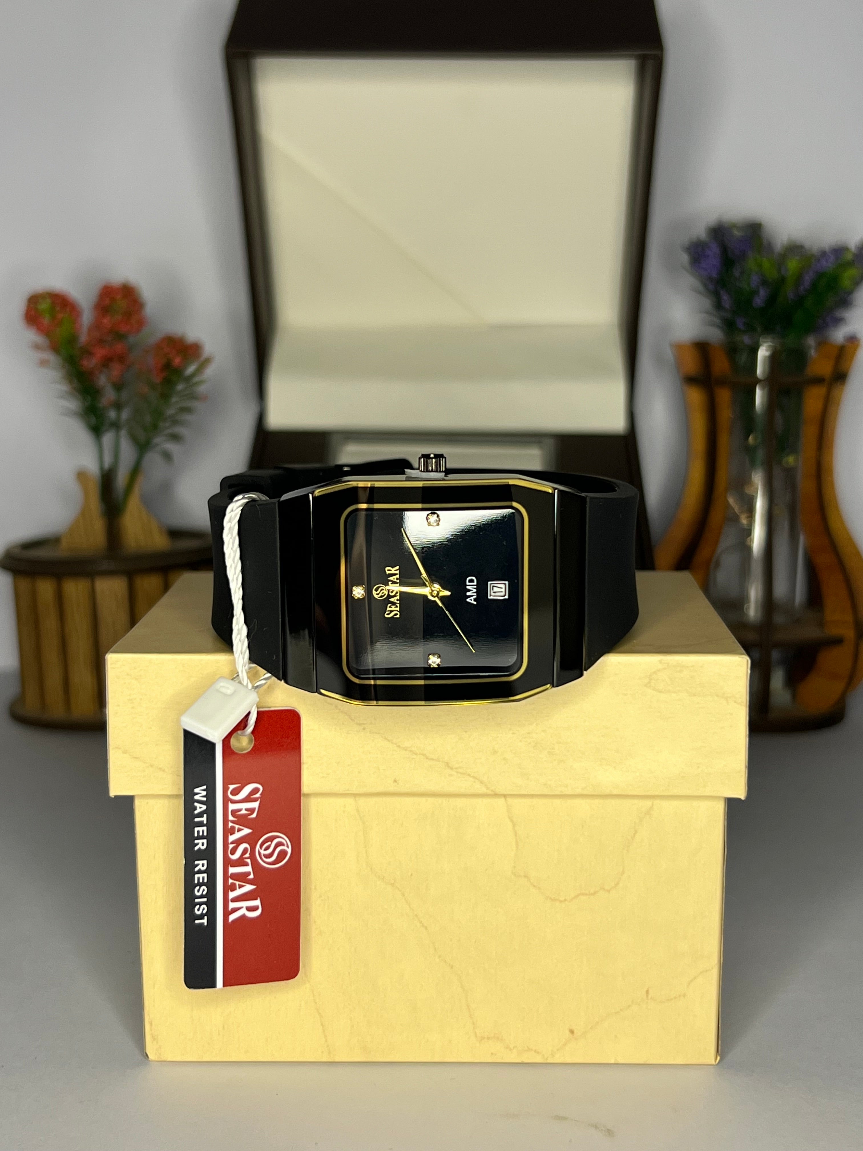 Seastar AMD - Premium Men's Watch ( With Wooden Box )